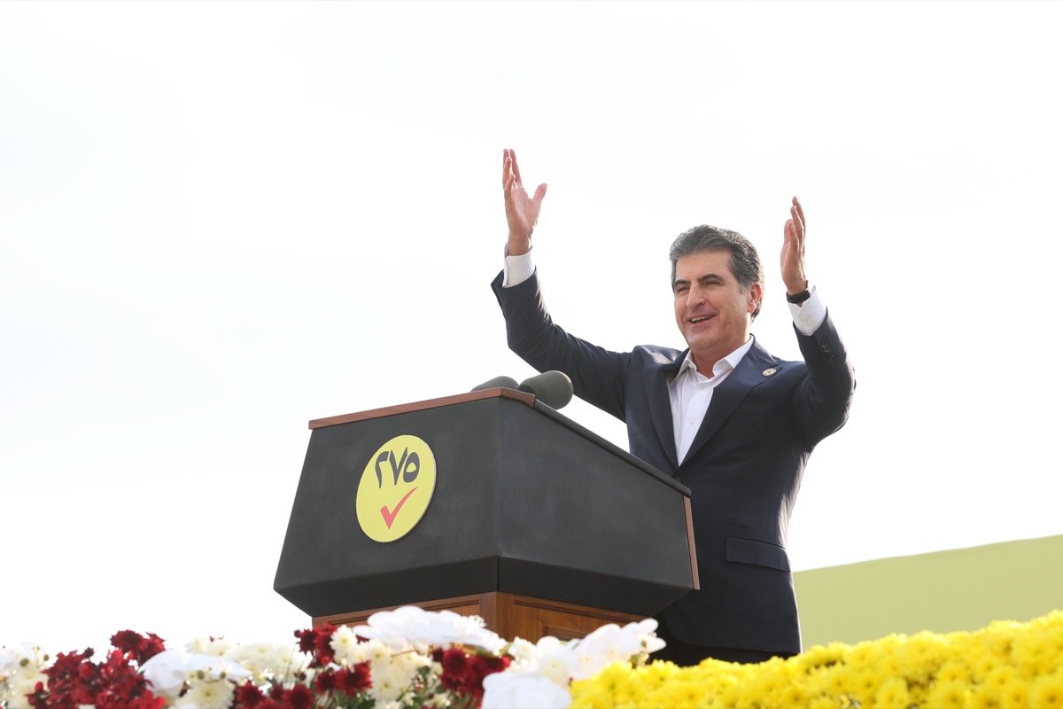 Campaign Rally in Akre